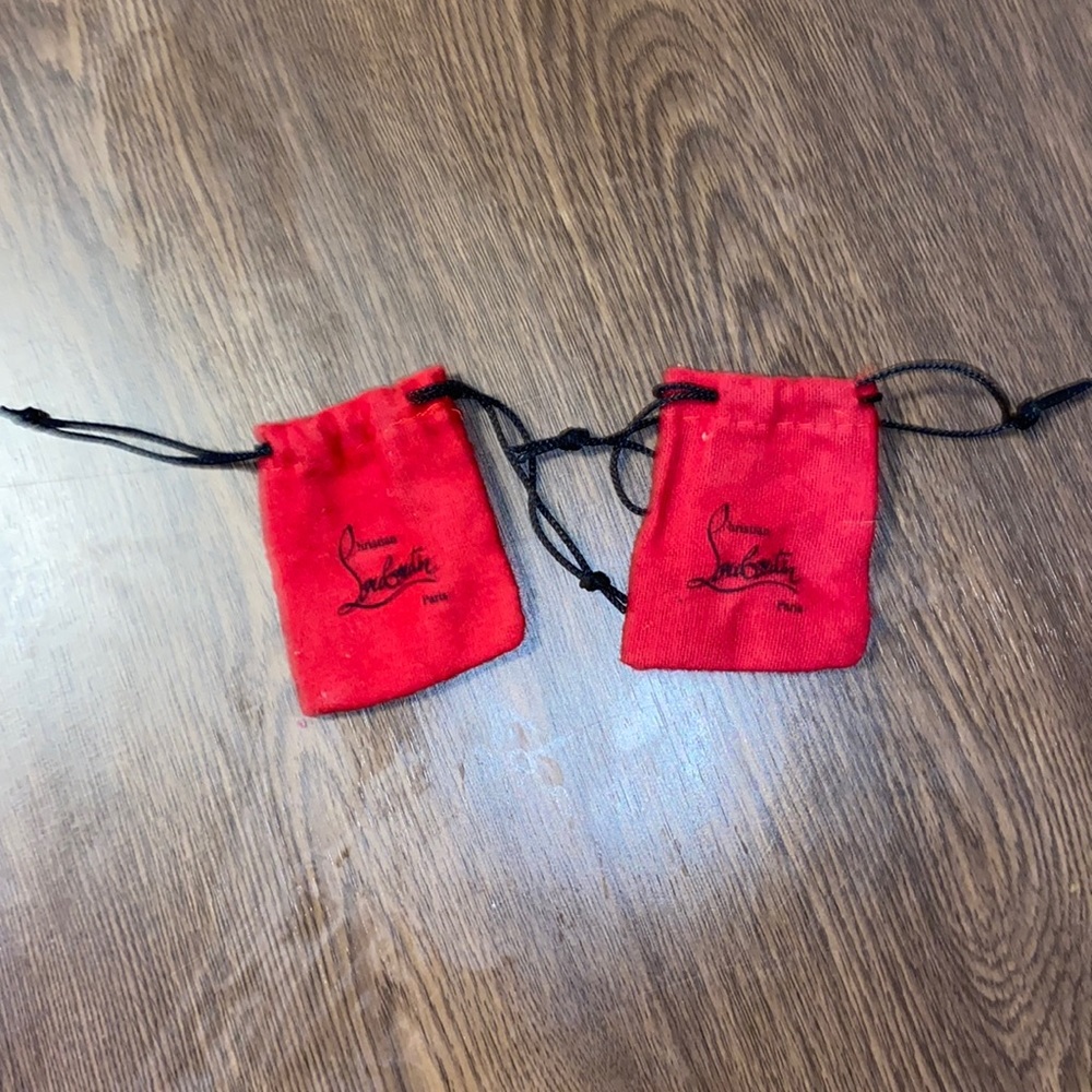 ✨THE CUTEST MINI CHRISTIAN LOUBOUTIN DUST BAGS 😍💋